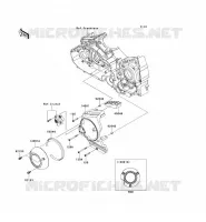 CARTER DE CHAINE pour Kawasaki VN1700 VOYAGER ABS 2010
