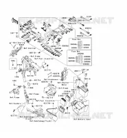 CHASSIS EQUIPMENT ELECTRIQUE pour Kawasaki VN1700 VOYAGER ABS 2010