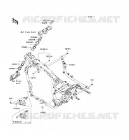 CH&Acirc;SSIS pour Kawasaki VN1700 VOYAGER ABS 2010