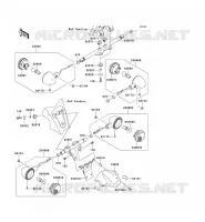 CLIGNOTANTS pour Kawasaki VN1700 VOYAGER ABS 2010