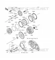 EMBRAYAGE pour Kawasaki VN1700 VOYAGER ABS 2010