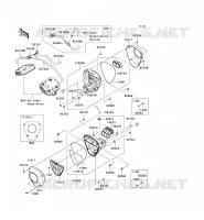 FILTRE A AIR pour Kawasaki VN1700 VOYAGER ABS 2010
