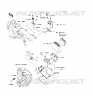 INJECTION CARBURANT pour Kawasaki VN1700 VOYAGER ABS 2010