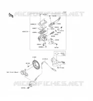 MAITRE CYLINDRE AV pour Kawasaki VN1700 VOYAGER ABS 2010