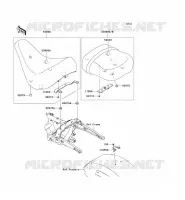 SELLE pour Kawasaki VN1700 VOYAGER ABS 2010