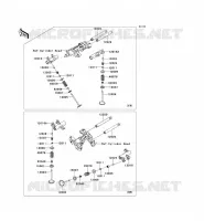 SOUPAPE pour Kawasaki VN1700 VOYAGER ABS 2010