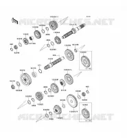 TRANSMISSION pour Kawasaki VN1700 VOYAGER ABS 2010