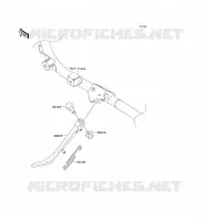 BEQUILLES pour Kawasaki VN1700 VOYAGER ABS 2011