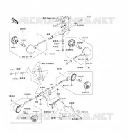 CLIGNOTANTS pour Kawasaki VN1700 VOYAGER ABS 2011