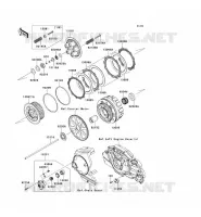 EMBRAYAGE pour Kawasaki VN1700 VOYAGER ABS 2011