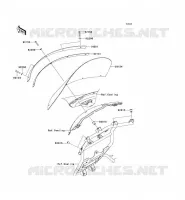 PARE BRISE pour Kawasaki VN1700 VOYAGER ABS 2011