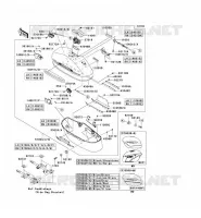 SACOCHES pour Kawasaki VN1700 VOYAGER ABS 2011