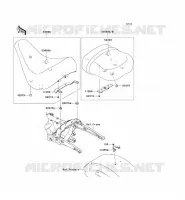 SELLE pour Kawasaki VN1700 VOYAGER ABS 2011