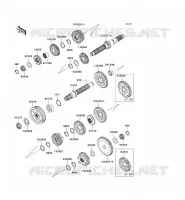 TRANSMISSION pour Kawasaki VN1700 VOYAGER ABS 2011