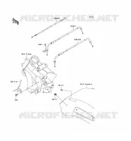 CABLES pour Kawasaki VN1700 VOYAGER ABS 2011