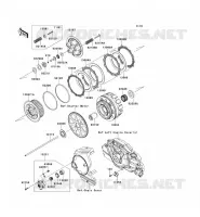 EMBRAYAGE pour Kawasaki VN1700 VOYAGER ABS 2011