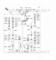 FOURCHE pour Kawasaki VN1700 VOYAGER ABS 2011
