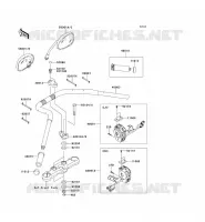 GUIDON pour Kawasaki VN1700 VOYAGER ABS 2011