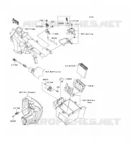 INJECTION CARBURANT pour Kawasaki VN1700 VOYAGER ABS 2011