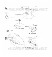LABEL pour Kawasaki VN1700 VOYAGER ABS 2011