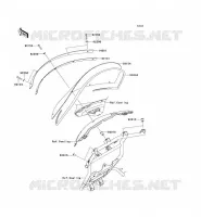 PARE BRISE pour Kawasaki VN1700 VOYAGER ABS 2011
