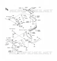SACOCHES(SUPORT) pour Kawasaki VN1700 VOYAGER ABS 2011