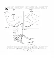 SELLE pour Kawasaki VN1700 VOYAGER ABS 2011