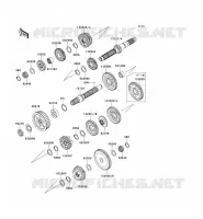 TRANSMISSION pour Kawasaki VN1700 VOYAGER ABS 2011