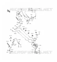 Brake Piping pour Kawasaki VULCAN 1700 VOYAGER ABS 2014