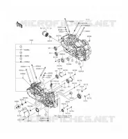 CARTER MOTEUR(S) pour Kawasaki VULCAN 1700 VOYAGER ABS 2014