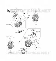 CULASSE pour Kawasaki VULCAN 1700 VOYAGER ABS 2014