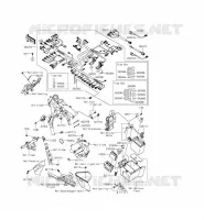 Chassis Electrical Equipment pour Kawasaki VULCAN 1700 VOYAGER ABS 2014