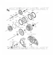 EMBRAYAGE pour Kawasaki VULCAN 1700 VOYAGER ABS 2014