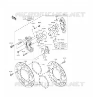 Front Brake pour Kawasaki VULCAN 1700 VOYAGER ABS 2014