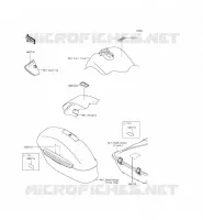 Labels pour Kawasaki VULCAN 1700 VOYAGER ABS 2014