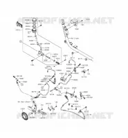 MAITRE CYLINDRE ARRI&Egrave;RE pour Kawasaki VULCAN 1700 VOYAGER ABS 2014
