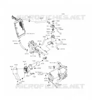 REFROIDISSEMENT pour Kawasaki VULCAN 1700 VOYAGER ABS 2014