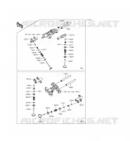 SOUPAPE pour Kawasaki VULCAN 1700 VOYAGER ABS 2014