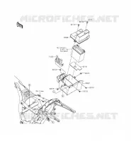 SUPPORT BATTERIE pour Kawasaki VULCAN 1700 VOYAGER ABS 2014