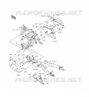 Side Covers/Chain Cover pour Kawasaki VULCAN 1700 VOYAGER ABS 2014