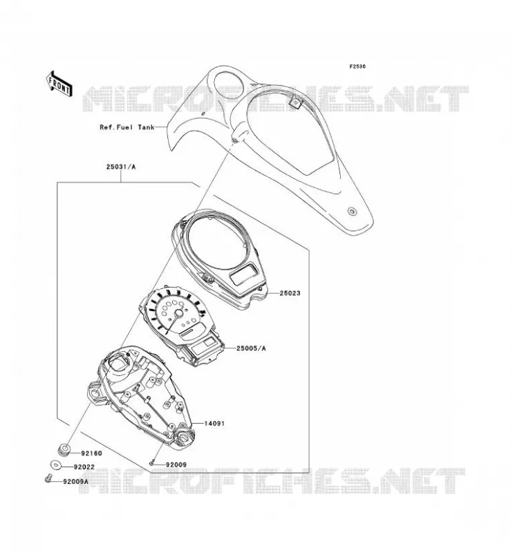 COMPTEURS Kawasaki MOTOS 1700 2013 VN1700 NOMAD  VN1700CDF