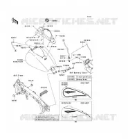 RESERVOIR CARBURANT pour Kawasaki VN1700 CLASSIC TOURER ABS 2011