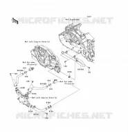 TUYAU D'EAU pour Kawasaki VN1700 CLASSIC TOURER ABS 2012