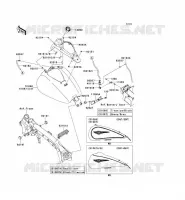 RESERVOIR CARBURANT pour Kawasaki VN1700 CLASSIC TOURER ABS 2014