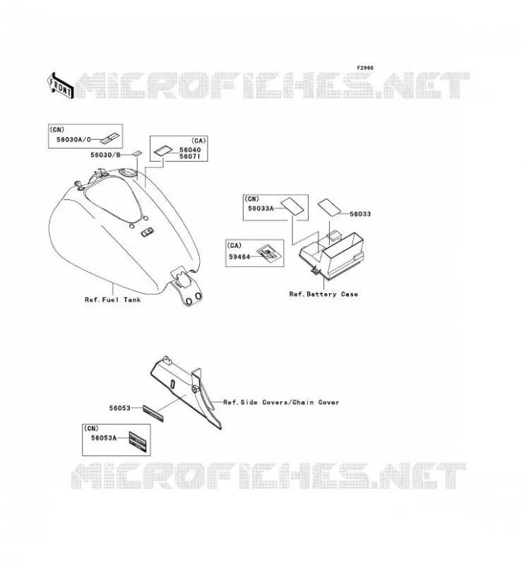 LABEL Kawasaki MOTOS 1700 2010 VN1700 CLASSIC  VN1700EAF
