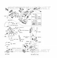 CHASSIS EQUIPMENT ELECTRIQUE pour Kawasaki VN1700 CLASSIC ABS 2010