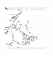 CH&Acirc;SSIS pour Kawasaki VN1700 CLASSIC ABS 2010