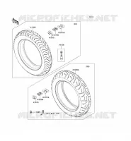 PNEUS pour Kawasaki VN1700 CLASSIC ABS 2010