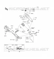 RESERVOIR CARBURANT pour Kawasaki VN1700 VAQUERO 2013