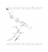 BEQUILLES pour Kawasaki VULCAN 1700 VOYAGER CUSTOM ABS 2012